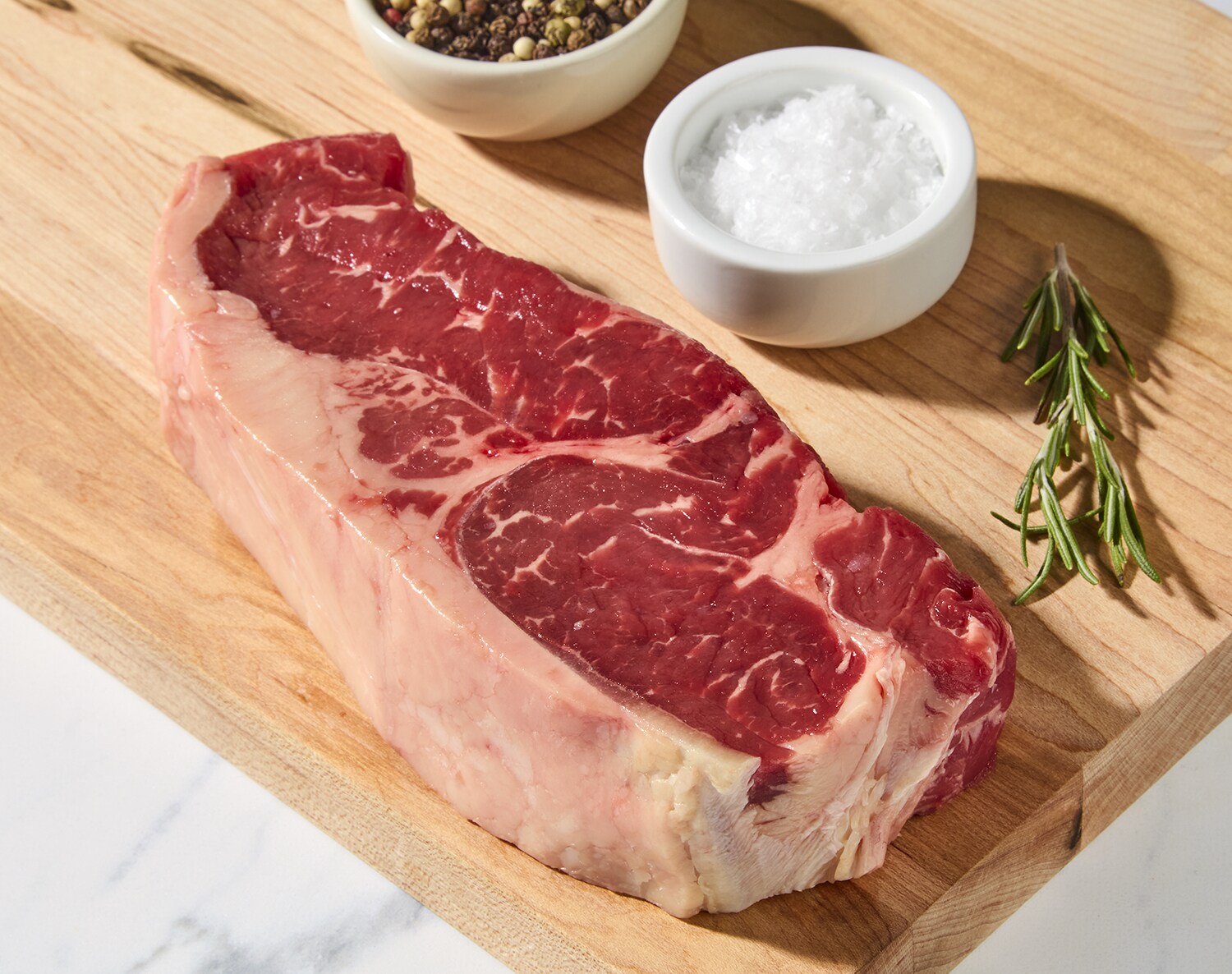 100% Grass-Fed NY Strip Steak, Boneless, image 2 of 2 slides